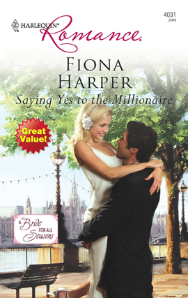 Title details for Saying Yes to the Millionaire by Fiona Harper - Available